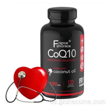 Shecome Heart Health mit Fruchtbarkeits-Kräuter-Coq10-Softgels